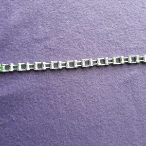 Bicycle chain bracelet